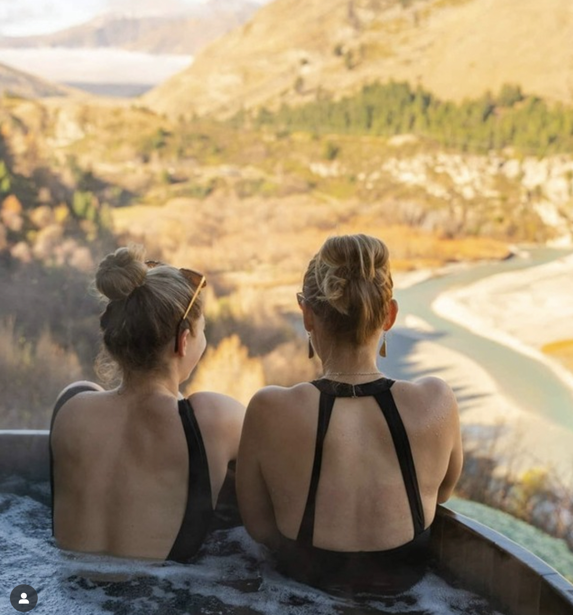 Onsen Hot Pools instagram shot